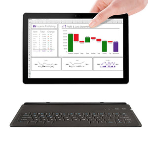 Laptop, Removeable Tablet PC, 10in-4GB RAM-64GB ROM