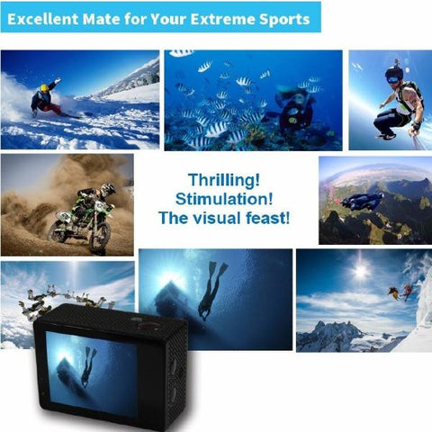 4K Action Waterproof Camera, You'll Have no Regrets with the Results
