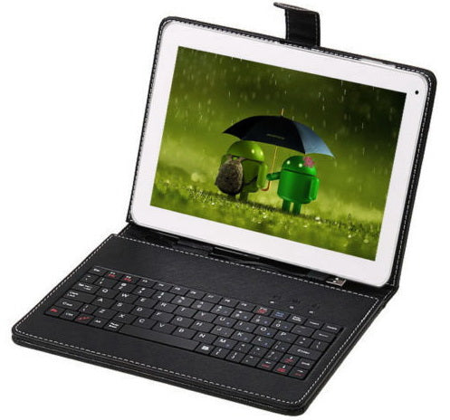 7-inch Tablet PC Android, Quad-core, 1G/8G + Free Case & Keyboard